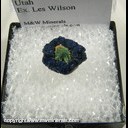 Minerals Specimen: Azurite and Malachite from La Sal, San Juan Co., Utah Ex. Les Wilson Minerals Specimen: Azurite and Malachite from La Sal, San Juan Co., Utah Ex. Les Wilson