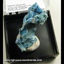 Mineral Specimen: Shattuckite from Kaokoveld Plateau, Kunene Region, Namibia Mineral Specimen: Shattuckite from Kaokoveld Plateau, Kunene Region, Namibia