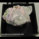 Minerals Specimen: Clinozoisite, Fluorite, Muscovite, Quartz from White Mts., Inyo Co., California collected by J. Seibel Minerals Specimen: Clinozoisite, Fluorite, Muscovite, Quartz from White Mts., Inyo Co., California collected by J. Seibel