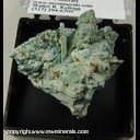 Minerals Specimen: Chrysocolla pseudomorph after Dioptase, Malachite and Shattuckite from Kaokoveld Plateau, Kunene Region, Namibia Minerals Specimen: Chrysocolla pseudomorph after Dioptase, Malachite and Shattuckite from Kaokoveld Plateau, Kunene Region, Namibia