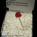 Minerals Specimen: Ruby Spinel from Mogok Twp., Pyin-Oo-Lwin Dist., Mandalay Div., Myanmar (Burma) Ex. Vivian Randall Minerals Specimen: Ruby Spinel from Mogok Twp., Pyin-Oo-Lwin Dist., Mandalay Div., Myanmar (Burma) Ex. Vivian Randall