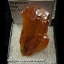 Minerals Specimen: Orpiment from Peru Ex. Vivian Randall Minerals Specimen: Orpiment from Peru Ex. Vivian Randall