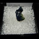 Mineral Specimen: Azurite, Malachite from La Sal, San Juan Co., Utah Ex. Les Wilson Mineral Specimen: Azurite, Malachite from La Sal, San Juan Co., Utah Ex. Les Wilson