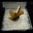Minerals Specimen: Barite, Calcite from Elk Creek, Meade Co., South Dakota Minerals Specimen: Barite, Calcite from Elk Creek, Meade Co., South Dakota