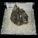 Minerals Specimen: Hollandite from Northern foot of Sorharas Mt., Ultevis Range, Lappland, Sweden Minerals Specimen: Hollandite from Northern foot of Sorharas Mt., Ultevis Range, Lappland, Sweden