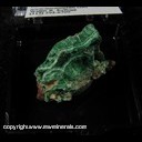 Mineral Specimen: Malachite, Chatoyant from Katanga, Democratic Republic of Congo Ex. Steve Pullman