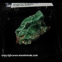 Mineral Specimen: Malachite, Chatoyant from Katanga, Democratic Republic of Congo Ex. Steve Pullman Mineral Specimen: Malachite, Chatoyant from Katanga, Democratic Republic of Congo Ex. Steve Pullman