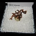 Mineral Specimen: Copper Crystals from White Pine Mine, White Pine, Ontonagon County, Michigan Mineral Specimen: Copper Crystals from White Pine Mine, White Pine, Ontonagon County, Michigan