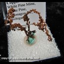 Mineral Specimen: Copper Crystals from White Pine Mine, White Pine, Ontonagon County, Michigan Mineral Specimen: Copper Crystals from White Pine Mine, White Pine, Ontonagon County, Michigan