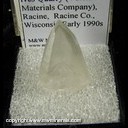 Mineral Specimen: Phantom Calcite (Included Marcasite) from Ives Quarry (Vulcan Materials Company), Racine, Racine Co., Wisconsin Early 1990s Mineral Specimen: Phantom Calcite (Included Marcasite) from Ives Quarry (Vulcan Materials Company), Racine, Racine Co., Wisconsin Early 1990s