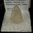 Mineral Specimen: Phantom Calcite (Included Marcasite) from Ives Quarry (Vulcan Materials Company), Racine, Racine Co., Wisconsin Early 1990s Mineral Specimen: Phantom Calcite (Included Marcasite) from Ives Quarry (Vulcan Materials Company), Racine, Racine Co., Wisconsin Early 1990s