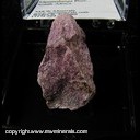 Minerals Specimen: Stichtite from Kaapsche Hoop, Barberton dist., Mpumalanga, South Africa Minerals Specimen: Stichtite from Kaapsche Hoop, Barberton dist., Mpumalanga, South Africa