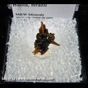 Mineral Specimen: Rutlie Epitaxial Growth on Hematite from Novo Horizonte, Bahia, Brazil Mineral Specimen: Rutlie Epitaxial Growth on Hematite from Novo Horizonte, Bahia, Brazil