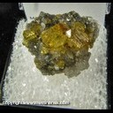 Mineral Specimen: Sphalerite, Calcite from Hyatt Mine, Talcville, St. Lawrence Co., New York Mineral Specimen: Sphalerite, Calcite from Hyatt Mine, Talcville, St. Lawrence Co., New York