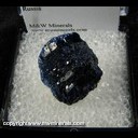 Mineral Specimen: Azurite from Poteryaevskoe Mine, Rubtsovskoe deposit, Rudnyi Altai, Altaiskii Krai, Western-Siberian Region, Russia Mineral Specimen: Azurite from Poteryaevskoe Mine, Rubtsovskoe deposit, Rudnyi Altai, Altaiskii Krai, Western-Siberian Region, Russia
