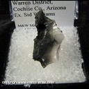 Mineral Specimen: Hetaerolite in Calcite from White Tail Deer Mine, Warren District, Cochise Co., Arizona, Ex. Sid Williams Mineral Specimen: Hetaerolite in Calcite from White Tail Deer Mine, Warren District, Cochise Co., Arizona, Ex. Sid Williams