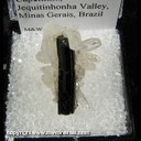 Mineral Specimen: Epidote, Double Terminated Quartz from Capelinha, Jequitinhonha valley, Minas Gerais, Brazil Mineral Specimen: Epidote, Double Terminated Quartz from Capelinha, Jequitinhonha valley, Minas Gerais, Brazil