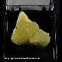 Minerals Specimen: Adamite from Mapimi, Durango, Mexico Ex. A. Neely, 1960s Minerals Specimen: Adamite from Mapimi, Durango, Mexico Ex. A. Neely, 1960s