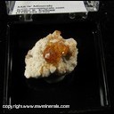 Mineral Specimen: Spessartine Garnet from Tongbei, Fujian, China Mineral Specimen: Spessartine Garnet from Tongbei, Fujian, China