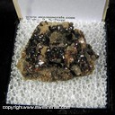 Minerals Specimen: Sphalerite, variety Ruby Jack from Highland Co., Ohio Ex. Neely circa 1960 Minerals Specimen: Sphalerite, variety Ruby Jack from Highland Co., Ohio Ex. Neely circa 1960