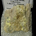 Mineral Specimen: Metaheinrichite from White King Mine, Lakeview, Lake Co., Oregon Mineral Specimen: Metaheinrichite from White King Mine, Lakeview, Lake Co., Oregon