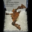 Mineral Specimen: Copper from Caledonia Mine, Ontonagon Co., Michigan