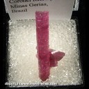 Mineral Specimen: Tourmaline from Coronel Murta, Minas Gerais, Brazil Mineral Specimen: Tourmaline from Coronel Murta, Minas Gerais, Brazil