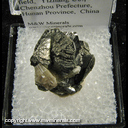 Minerals Specimen: Arsenopyrite, Muscovite from Yaogangxian Mine, Hunan, China Minerals Specimen: Arsenopyrite, Muscovite from Yaogangxian Mine, Hunan, China