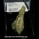 Mineral Specimen: Apatite from Sapo Mine, Minas Gerais, Brazil Mineral Specimen: Apatite from Sapo Mine, Minas Gerais, Brazil