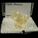 Minerals Specimen: Cerussite from Touisset Mine, Oujda, Morocco Minerals Specimen: Cerussite from Touisset Mine, Oujda, Morocco