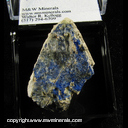 Minerals Specimen: Callaghanite from Sierra Magnesite Mine, Gabbs, Paradis Ranch, Nye Co., Nevada Minerals Specimen: Callaghanite from Sierra Magnesite Mine, Gabbs, Paradis Ranch, Nye Co., Nevada
