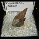 Mineral Specimen: Calcite from White Pine Mine, White Pine, Ontonagon County, Michigan Mineral Specimen: Calcite from White Pine Mine, White Pine, Ontonagon County, Michigan