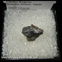 Minerals Specimen: Molybdenite from Hirase mine, Shirakawamura, Gifu Prefecture, Chubu Region, Honshu Island, Japan Minerals Specimen: Molybdenite from Hirase mine, Shirakawamura, Gifu Prefecture, Chubu Region, Honshu Island, Japan
