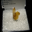 Mineral Specimen: Barite from Elk Creek, Meade Co., South Dakota Mineral Specimen: Barite from Elk Creek, Meade Co., South Dakota