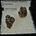 Mineral Specimen: Descloizite from Berg Aukas, Grootfontein District, Otjozondjupa Region, Namibia Mineral Specimen: Descloizite from Berg Aukas, Grootfontein District, Otjozondjupa Region, Namibia