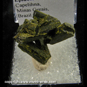 Mineral Specimen: Epidote from Capelinha, Jequitinhonha valley, Minas Gerais, Brazil