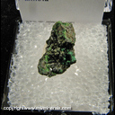 Minerals Specimen: Olivenite, Cuprian Adamite, Duftite from Tsumeb, Namibia Minerals Specimen: Olivenite, Cuprian Adamite, Duftite from Tsumeb, Namibia