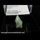 Mineral Specimen: Fluorapatite from Sapo Mine, Minas Gerais, Brazil