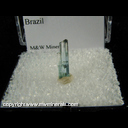 Mineral Specimen: Tourmaline from Mina Santa Rosa, Franciscopolis, Minas Gerais, Brazil Mineral Specimen: Tourmaline from Mina Santa Rosa, Franciscopolis, Minas Gerais, Brazil