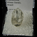 Minerals Specimen: Quartz with Included Brookite and Rutile from Diamantina, Minas Gerais, Brazil Minerals Specimen: Quartz with Included Brookite and Rutile from Diamantina, Minas Gerais, Brazil