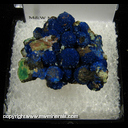 Minerals Specimen: Azurite, Malachite from Morenci, Greenlee Co., Africa Minerals Specimen: Azurite, Malachite from Morenci, Greenlee Co., Africa
