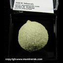 Mineral Specimen: Glauconite and Sand Concretion from Green Co., Wisconsin Collected by Jim Defoe Mineral Specimen: Glauconite and Sand Concretion from Green Co., Wisconsin Collected by Jim Defoe
