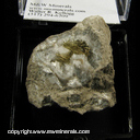 Mineral Specimen: Millerite in Quartz Geode from 