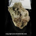 Minerals Specimen: Quartz, Epidote from Centennial Mine, Centennial, Houghton Co., Michigan Minerals Specimen: Quartz, Epidote from Centennial Mine, Centennial, Houghton Co., Michigan