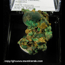 Minerals Specimen: Malachite, Mimetite, Cerussite from Rum Jungle, Batchelor, Coonmalie Shire, Northern Territory, Australia Minerals Specimen: Malachite, Mimetite, Cerussite from Rum Jungle, Batchelor, Coonmalie Shire, Northern Territory, Australia