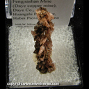 Minerals Specimen: Inesite, Hubeite from Fengjiashan, Daye Co., Huangshi Prefecture, Hubei Province, China Minerals Specimen: Inesite, Hubeite from Fengjiashan, Daye Co., Huangshi Prefecture, Hubei Province, China
