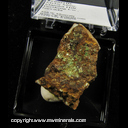 Minerals Specimen: Zeunerite from Mylar Mine, Majuba Hill, Pershing Co., Nevada Minerals Specimen: Zeunerite from Mylar Mine, Majuba Hill, Pershing Co., Nevada