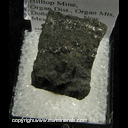 Minerals Specimen: Altaite from Hilltop Mine, Organ Dist., Organ Mts., Dona Ana Co., New Mexico Minerals Specimen: Altaite from Hilltop Mine, Organ Dist., Organ Mts., Dona Ana Co., New Mexico