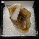 Minerals Specimen: Fluorite, Celestine from Clay Center, Ohio 1960s Minerals Specimen: Fluorite, Celestine from Clay Center, Ohio 1960s