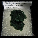 Mineral Specimen: Malachite pseudo. After Azurite from Sir Dominick Mine, Yudnamutana district, North Flinders Ranges, Flinders Ranges, South Australia, Australia Mineral Specimen: Malachite pseudo. After Azurite from Sir Dominick Mine, Yudnamutana district, North Flinders Ranges, Flinders Ranges, South Australia, Australia